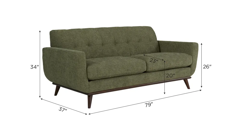 Milo Apartment Sofa Dimensions