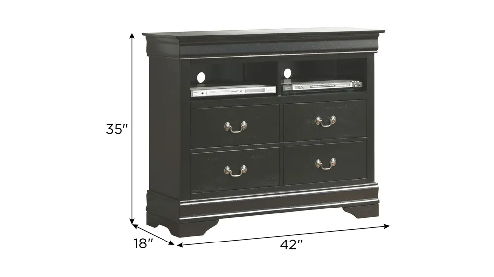 Rossie Media Chest Dimensions