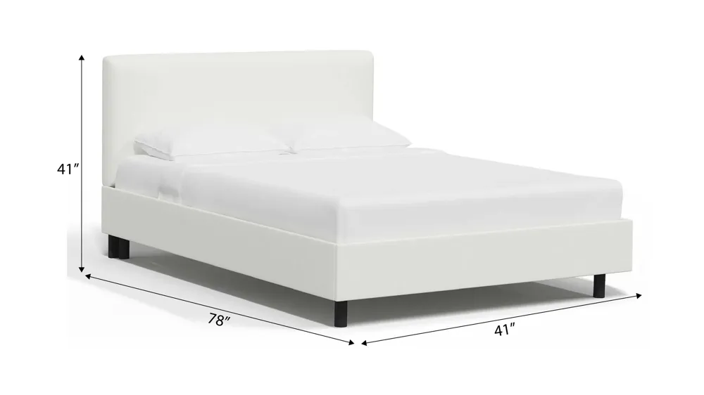 Valerie Platform Bed Dimensions