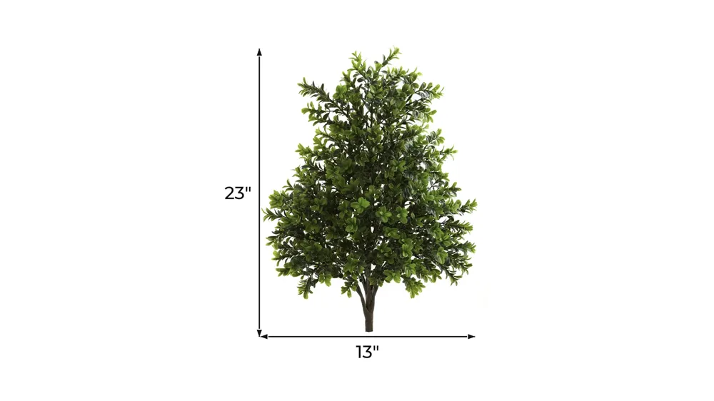 23in. Sweet Grass Bush (Set of 2) (Indoor/Outdoor) Dimensions