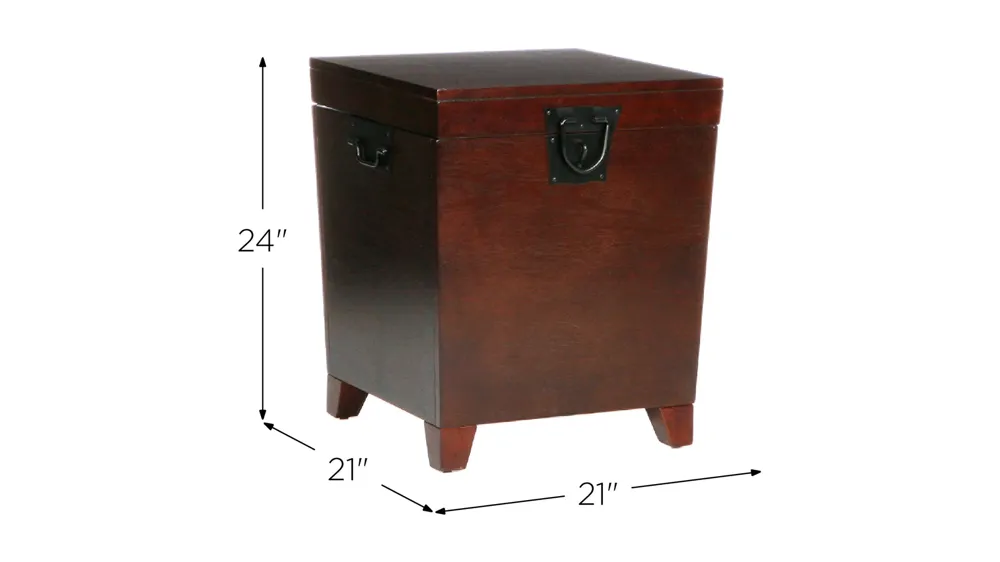 Edenbridge End Table Trunk Dimensions