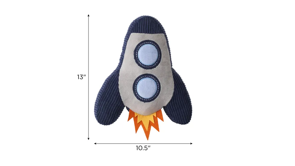 Milky Way Pillow Plush Rocket Dimensions