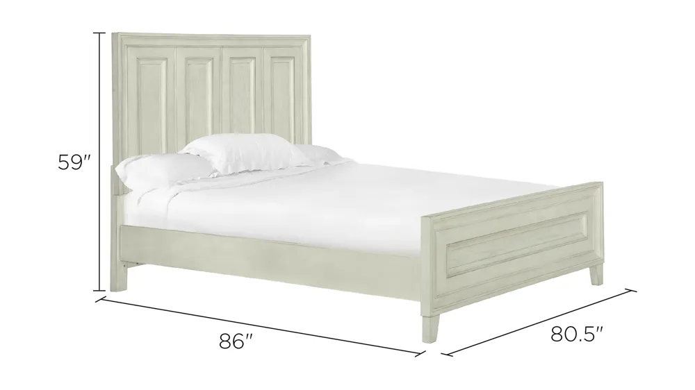 Raelynn Panel Bed Dimensions
