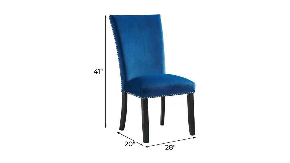 Celine Dining Side Chair - Set of 2 Dimensions