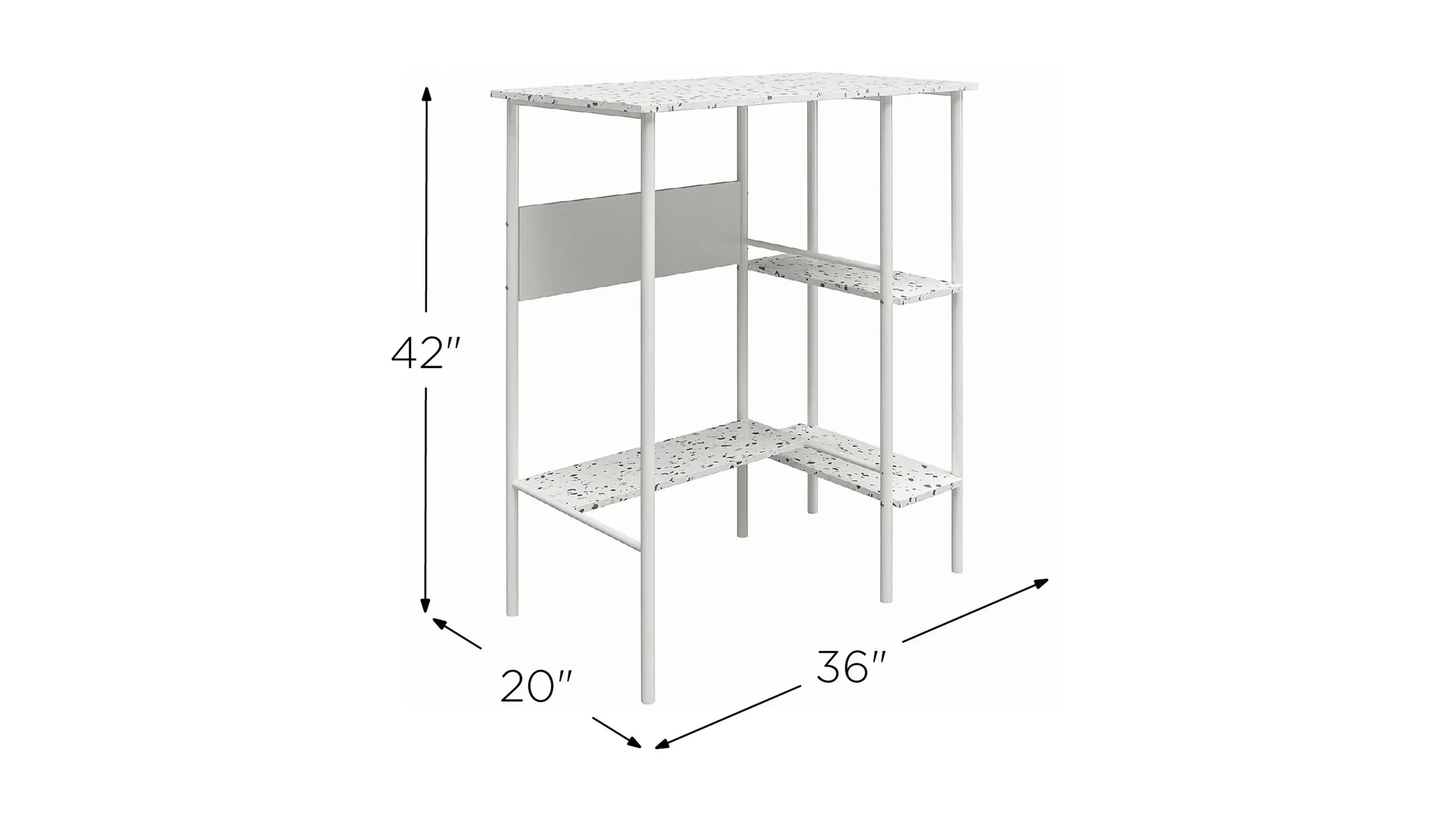 Ameriwood Home Berkeley Standing Desk | Raymour & Flanigan