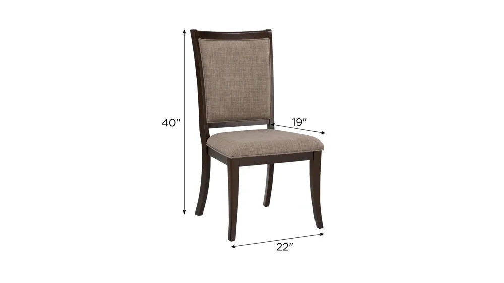 Donahue Side Chair Dimensions