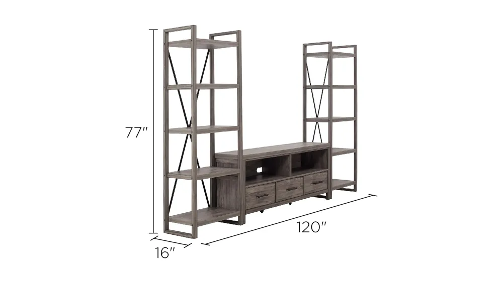 Fontaine Entertainment Center Dimensions