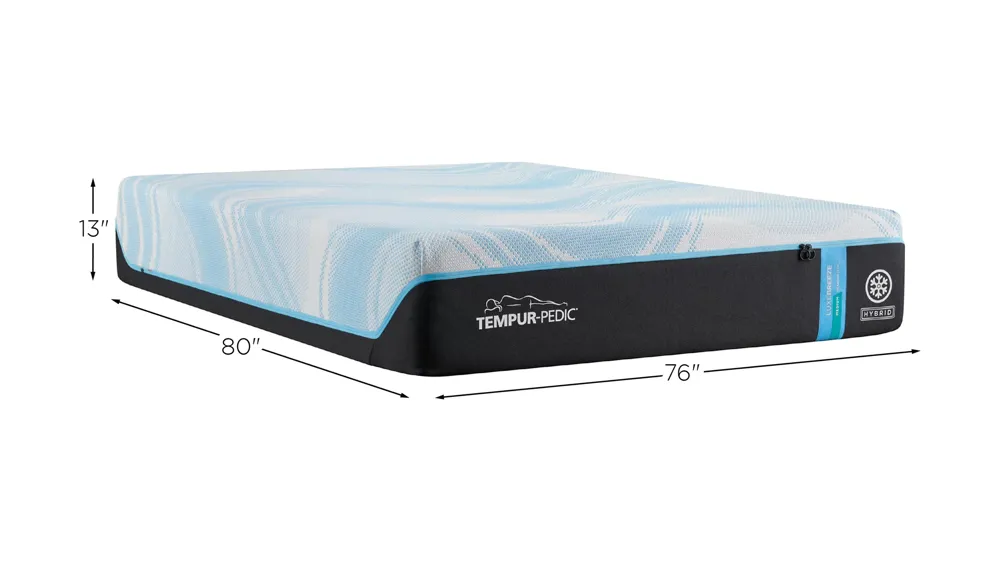 Tempur-Pedic Luxebreeze 2.0 Medium Hybrid Dimensions