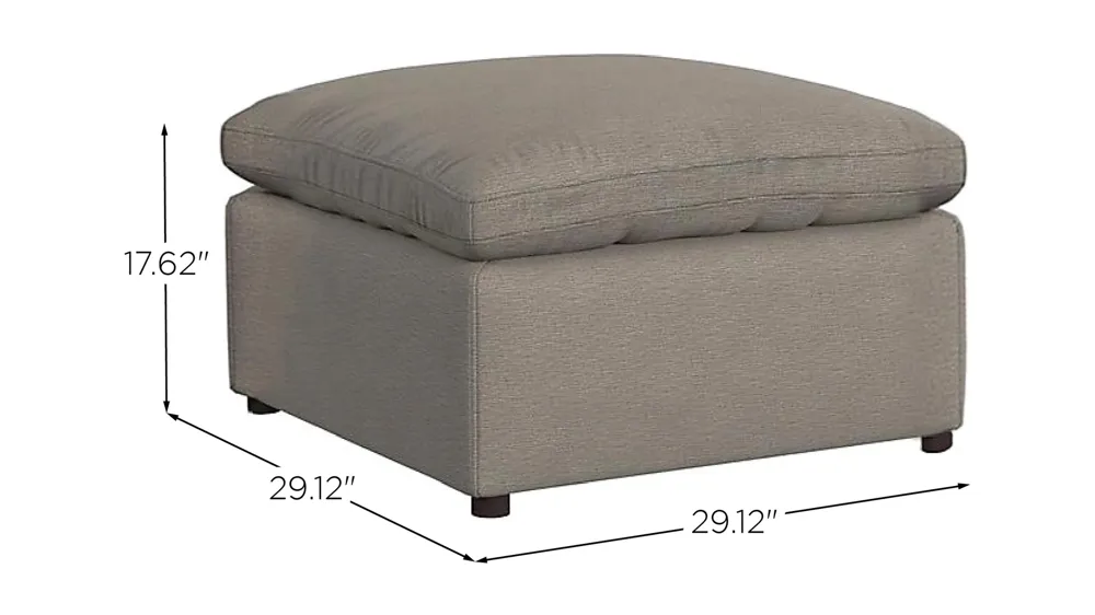 Cortney's Collection Modular Ottoman Dimensions