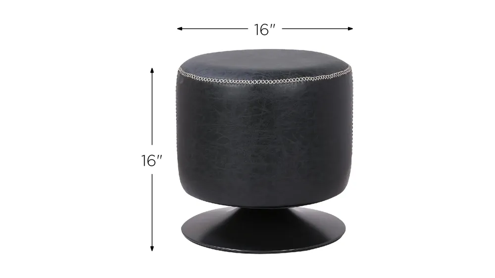 Gaia Round Ottoman Dimensions