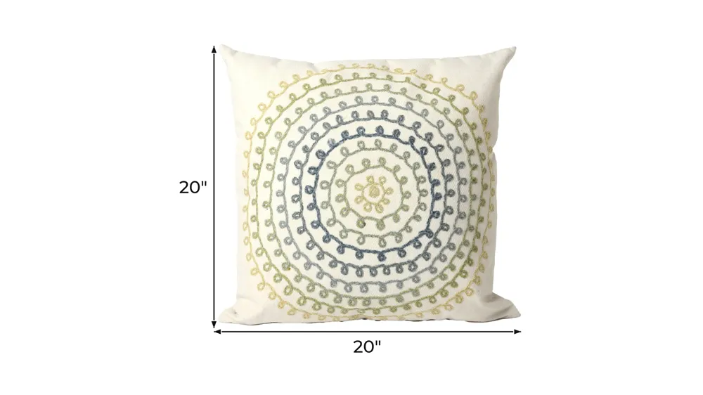 Liora Manne Visions II Ombre Threads Pillow Dimensions