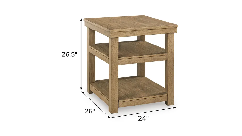 Wittenmyer End Table Dimensions