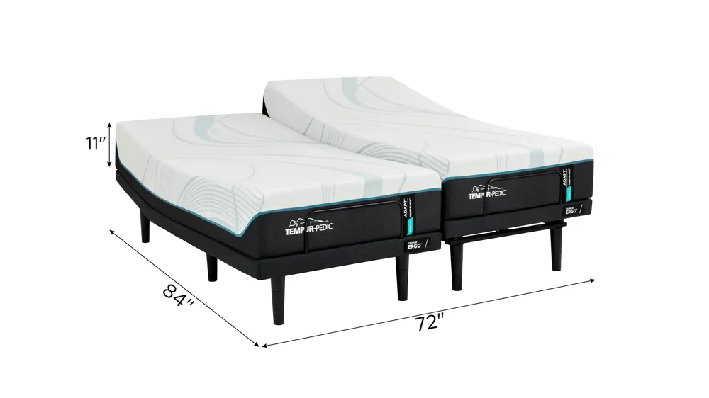 Tempur-Pedic Adapt 2.0 Medium Memory Foam Mattress Dimensions