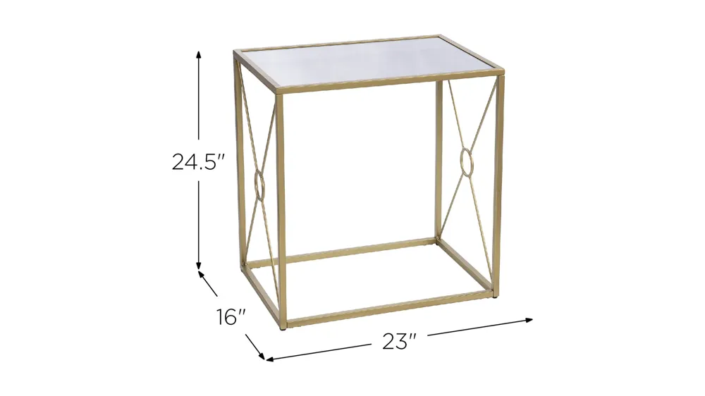 Fisher End Table Dimensions