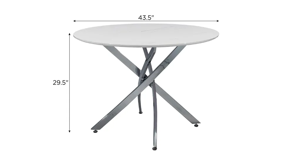 Macie 2-pc Dining Table Dimensions