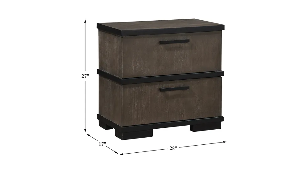 Cornwall Nightstand Dimensions