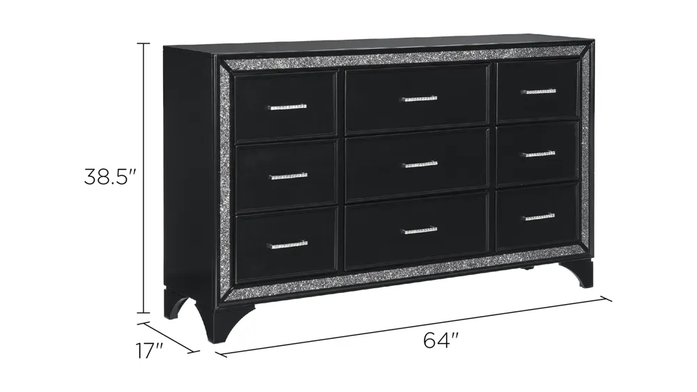 Mossbrook Dresser Dimensions