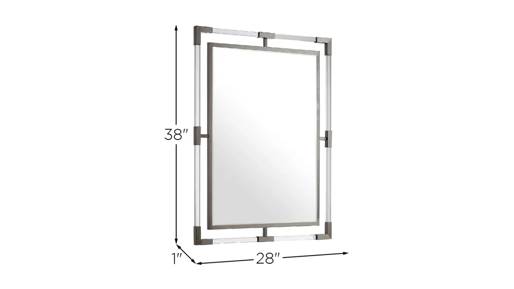 Ghost Chrome Mirror Dimensions