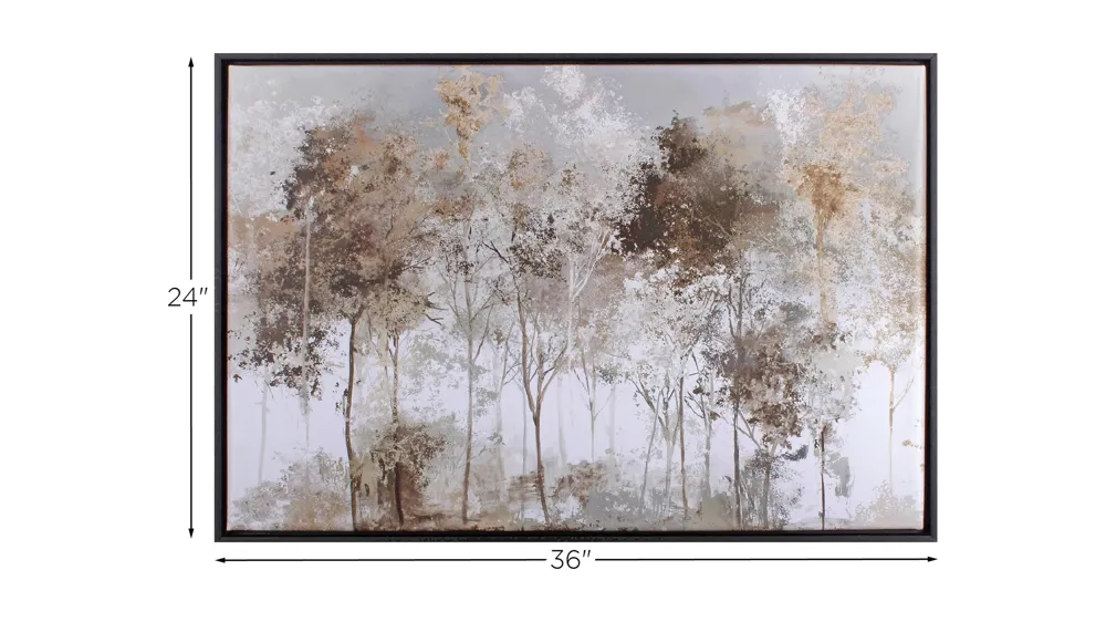 Black Forrest Wall Art Dimensions