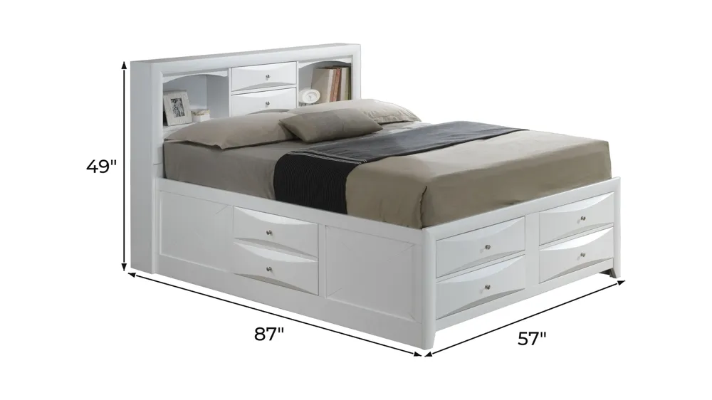 Marilla Captain's Bed Dimensions