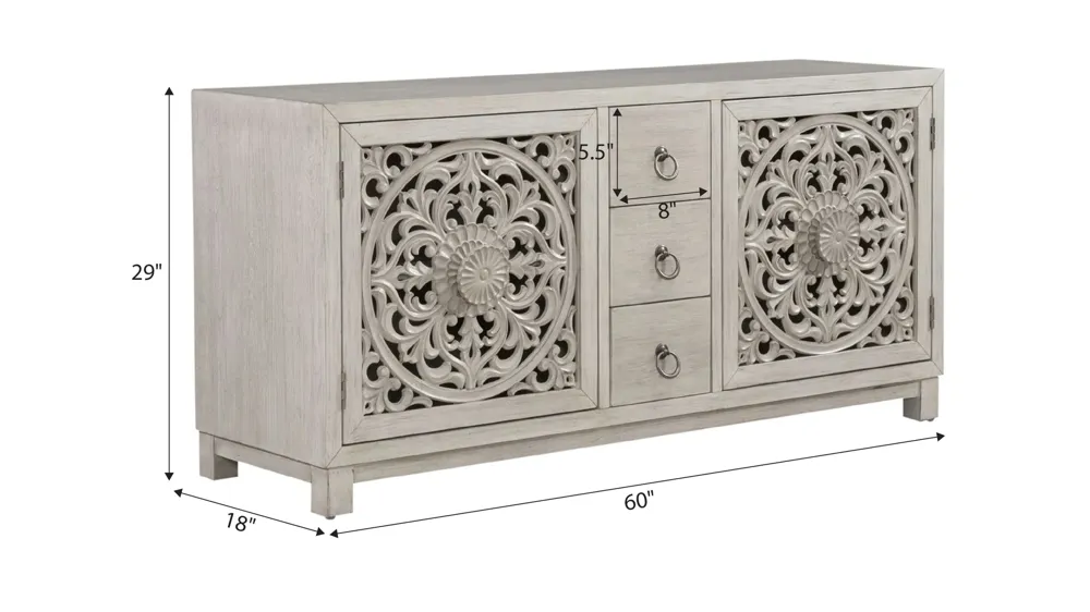 Sundance Accent Cabinet Dimensions