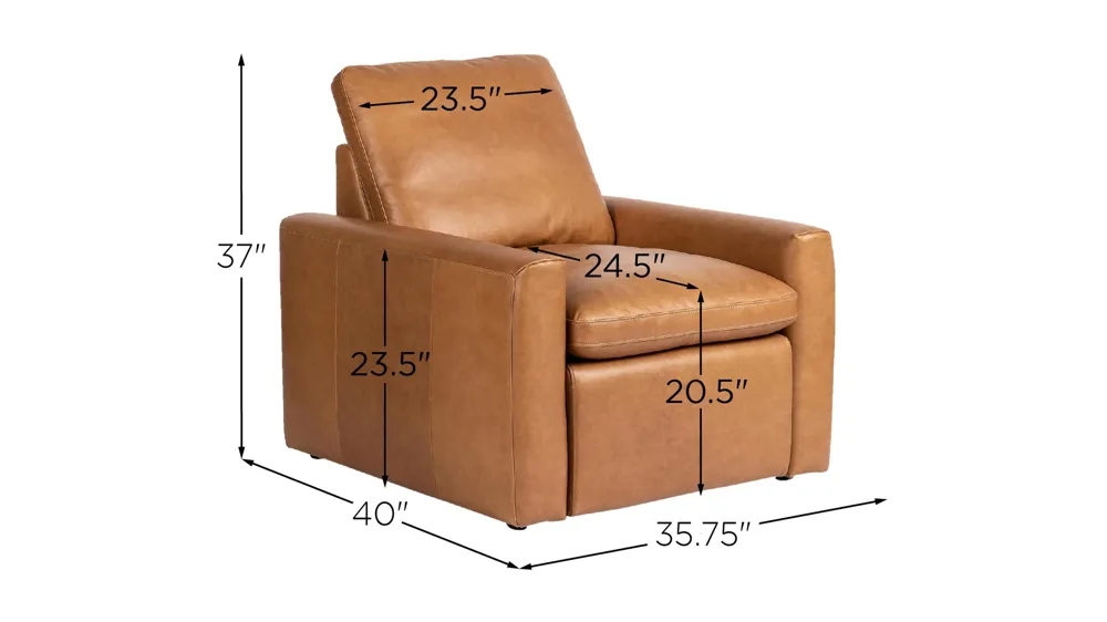Tillery Motion Chair Dimensions
