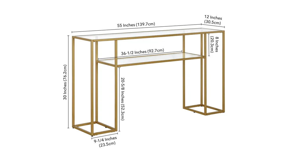 Marilyn Console Table Dimensions