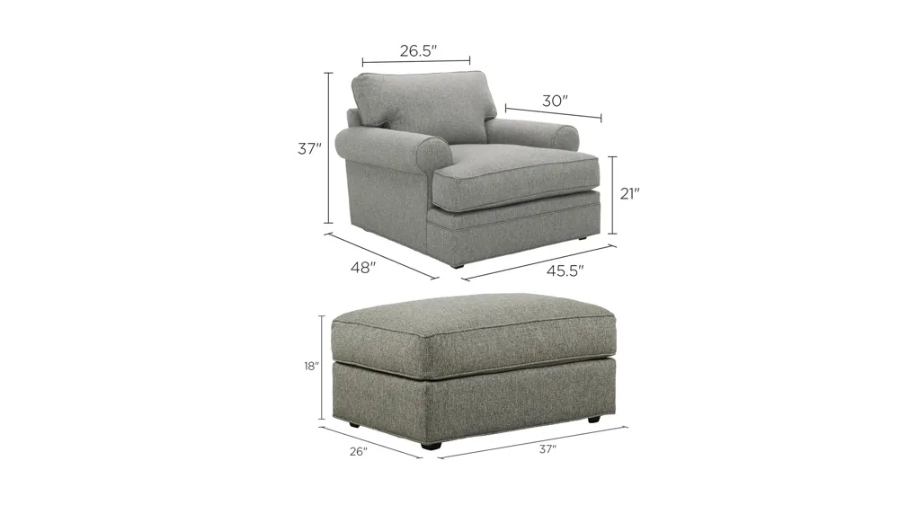 Wilkinson Living Room Set Dimensions