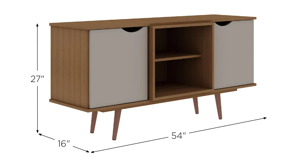 Hampton 53" TV Stand Dimensions