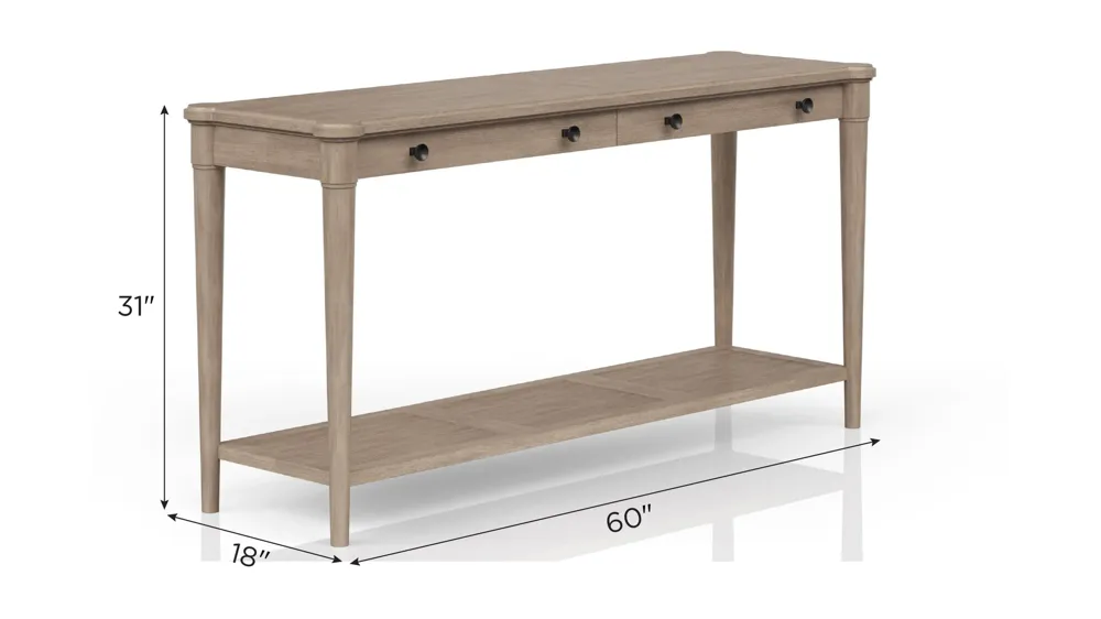 Citrus Heights Sofa Table Dimensions