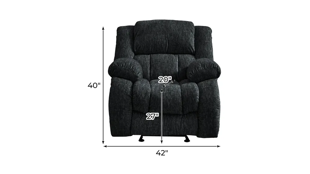 Monterey Glider Recliner Dimensions