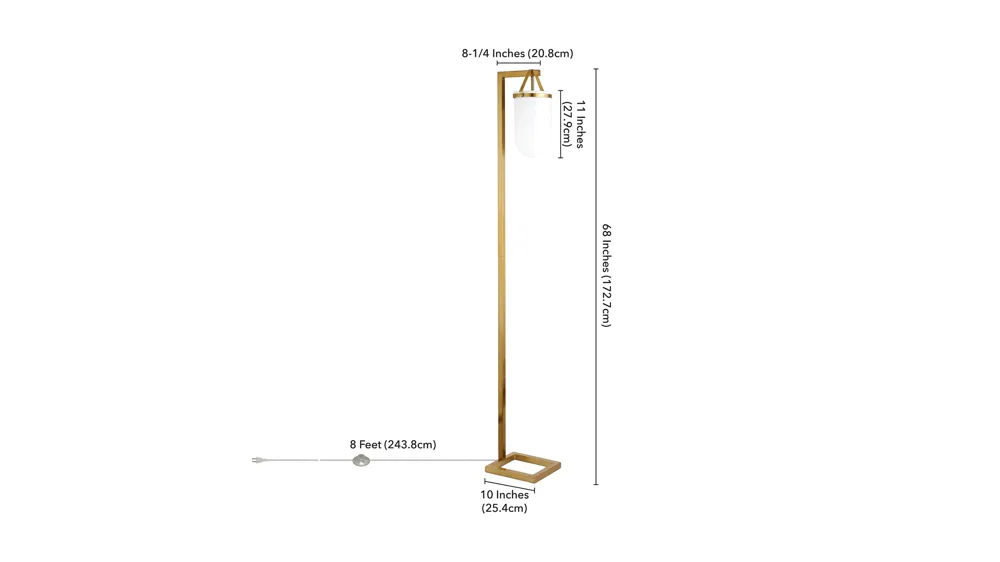 Shiloh Floor Lamp Dimensions