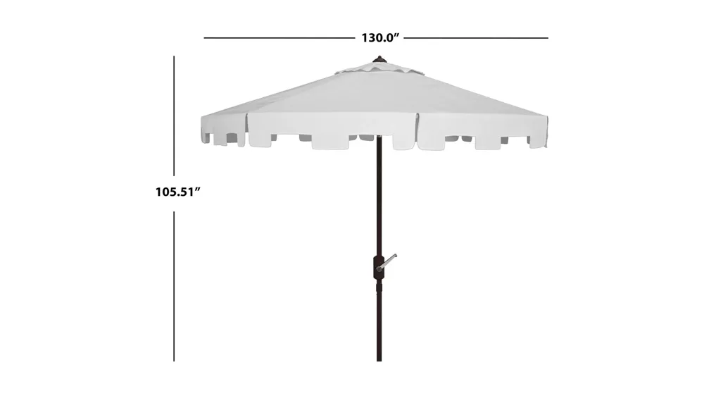 Burton 11 ft Rnd Market Umbrella Dimensions