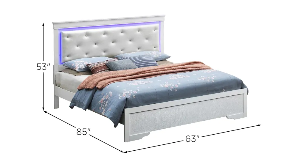 Lorana Queen Bed Dimensions