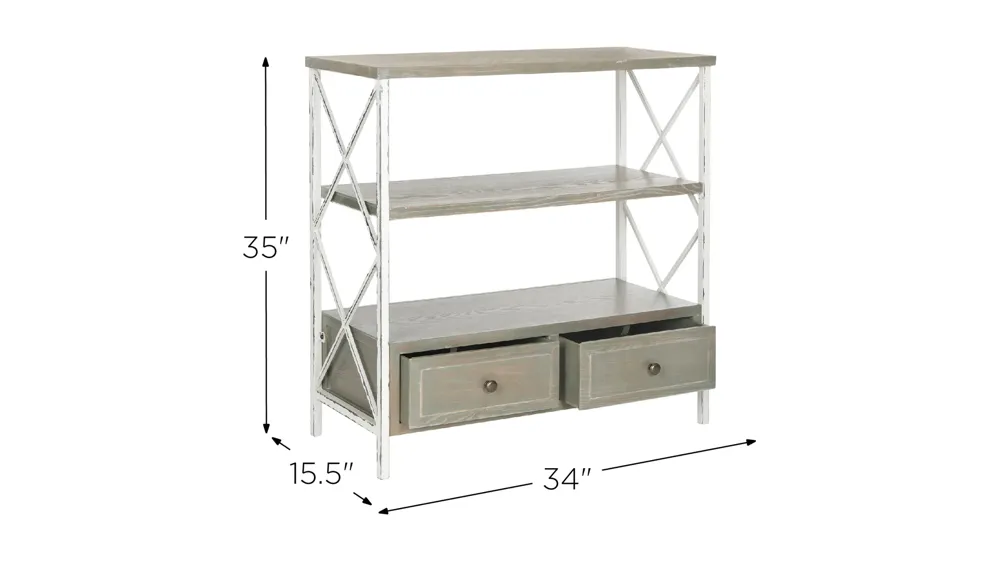 Lali Console Table With Storage Drawers Dimensions