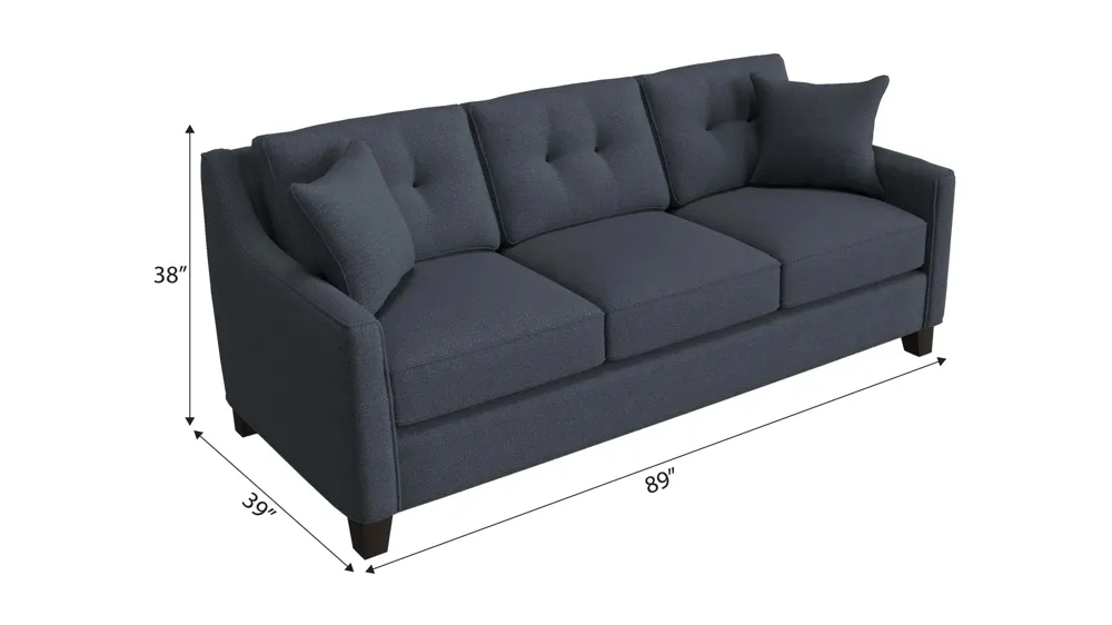 Carmine Queen Sleeper Sofa Dimensions