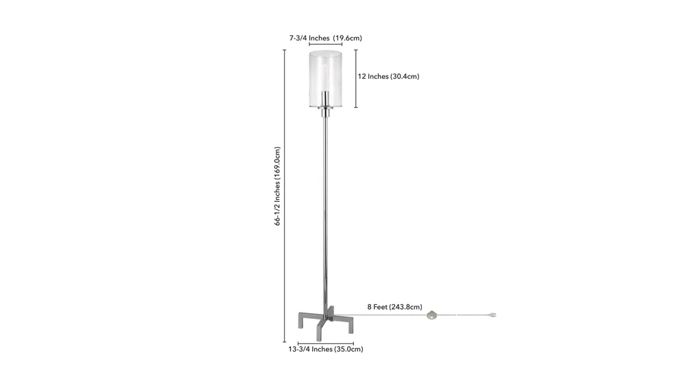 Sinta Floor Lamp Dimensions