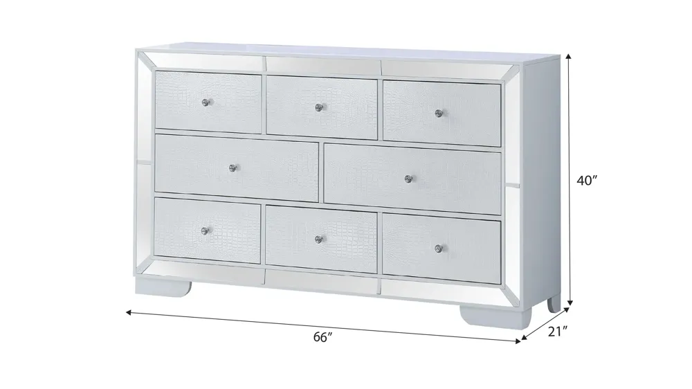 Hollywood Hills Bedroom Dresser Dimensions