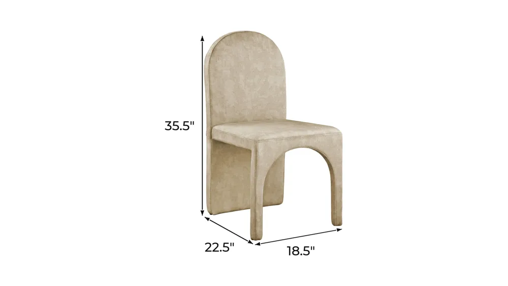 Summer Dining Side Chair - Set of 2 Dimensions