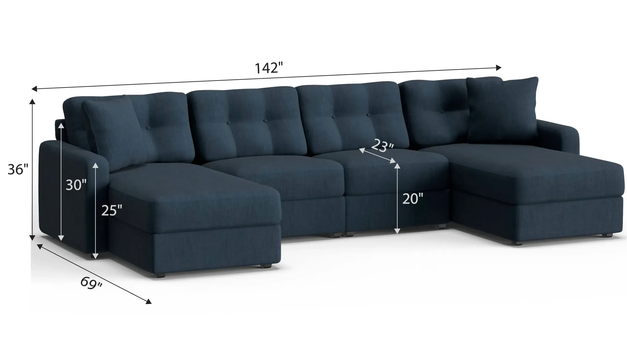 ModularOne 4-pc. Sectional