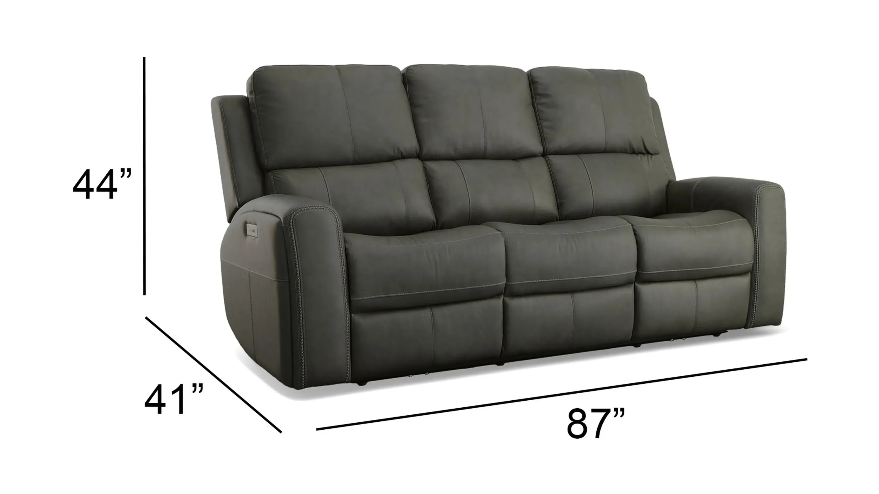 Power Headrest Burke Power Reclining Sofa Burke Manual Reclining