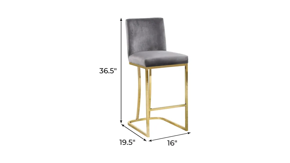 Heidi Stool - Set of 2 Dimensions