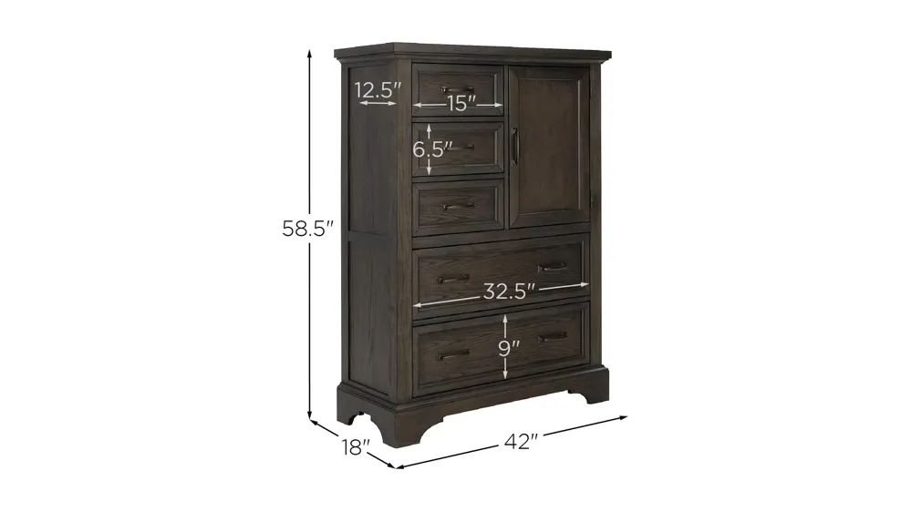 Cambridge Gentleman's Chest Dimensions