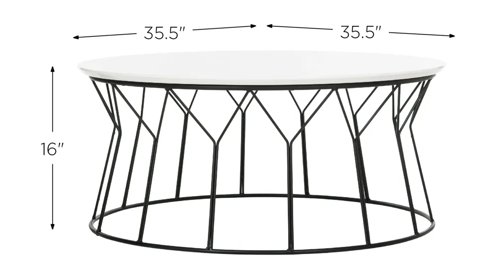 Bela Coffee Table Dimensions