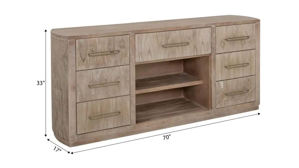 Balam Console Dimensions