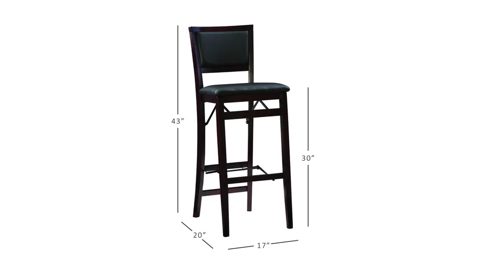 Triena Bar Chair Dimensions