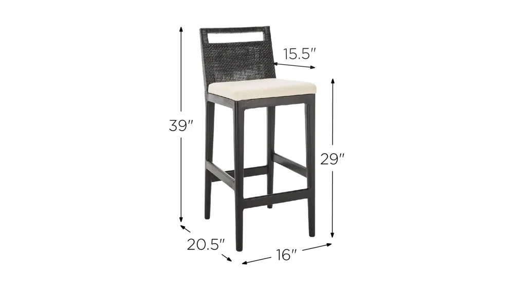 Charles Bar Stool Dimensions