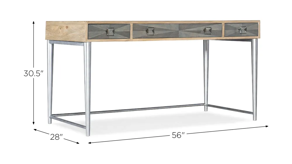 Melange Zola Writing Desk Dimensions