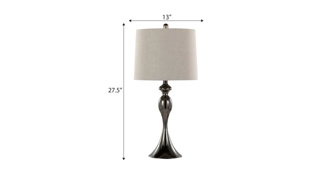 Ashland Table Lamp - Set of 2 Dimensions