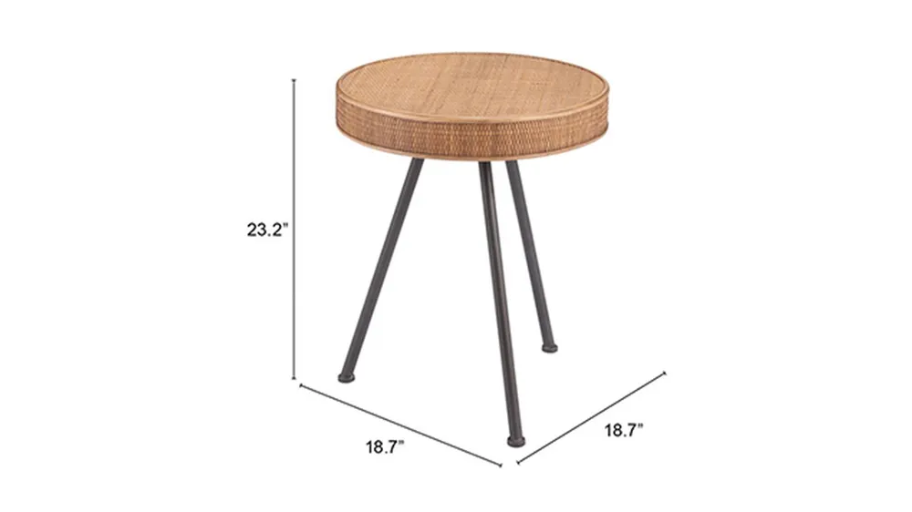Stuart Side Table Dimensions